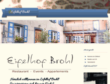 Tablet Screenshot of eifelhof-brohl.de